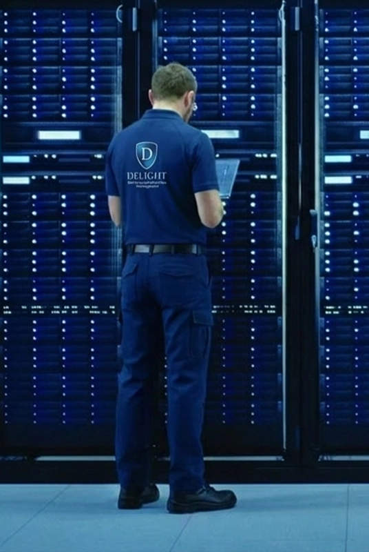 Professional data center cleaning service by Delight IFM in Dubai