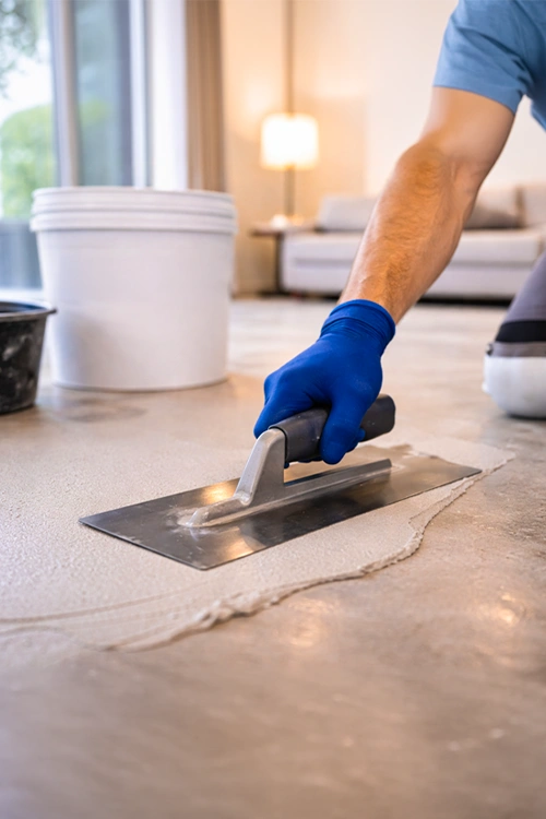 Microtopping flooring services
